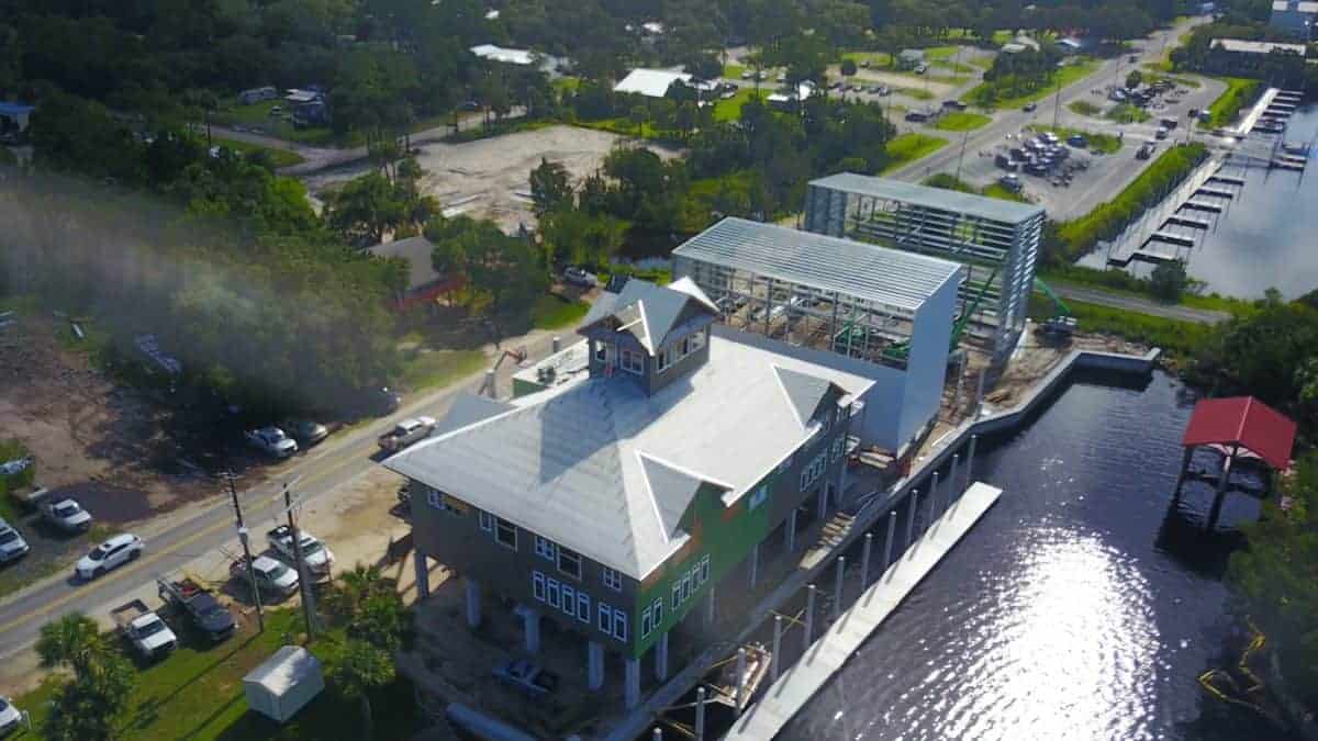 Steinhatchee Marina at Deadman Bay Boat storage, Rentals, and Fishing